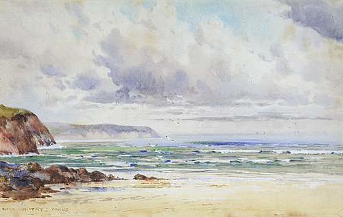 Near Whitby Yorks, , Allan Barraud
