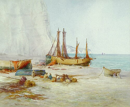 Fishermen 1920, , Edward Noel Barraud