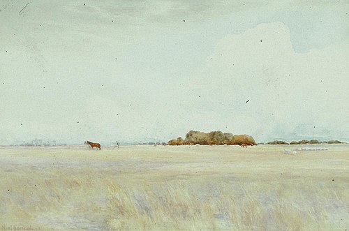 Harvest Scene, , Edward Noel Barraud