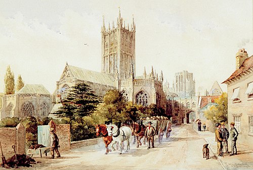 Wells Cathedral, , Edward Noel Barraud