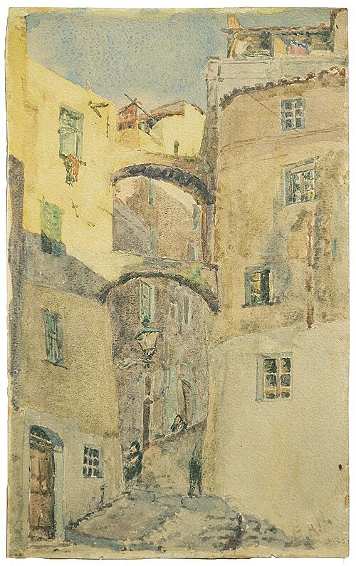 A Street in San Remo, , Ellen Neame