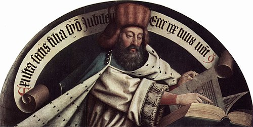 Prophet Zechariah, 1500, Jan van Eyck