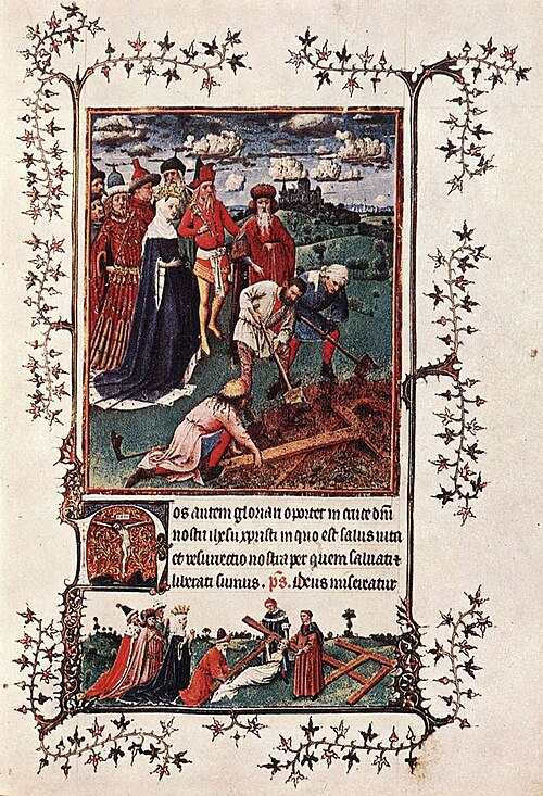 Das Auffinden des wahren Kreuzes, 1420, Jan van Eyck
