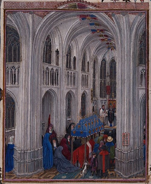 Page from the Très Belles Heures de Notre Dame de Jean de Berry, 1450, Jan van Eyck