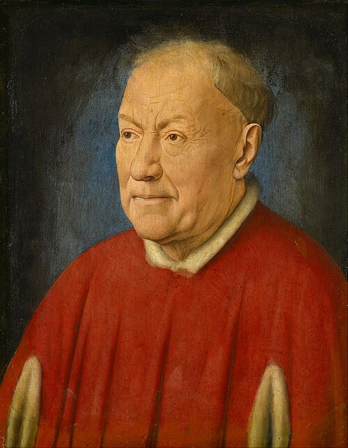 Portrait du cardinal Niccolò Albergati, 1438, Jan van Eyck