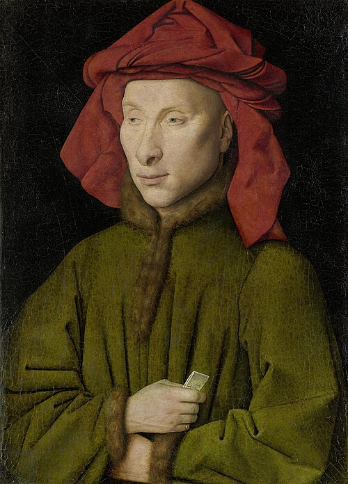 Portrait de Giovanni Arnolfini, 1438, Jan van Eyck