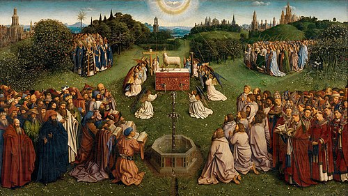 Agneau mystique, 1450, Jan van Eyck