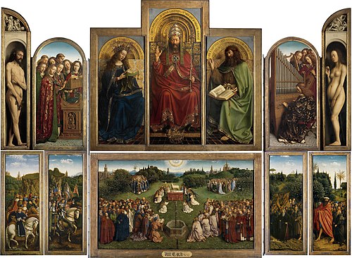 L'Agneau mystique, 1432, Jan van Eyck