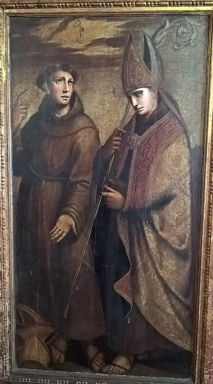 Bernardino of Siena and Saint Bonaventure, 1591, Diogo Teixeira