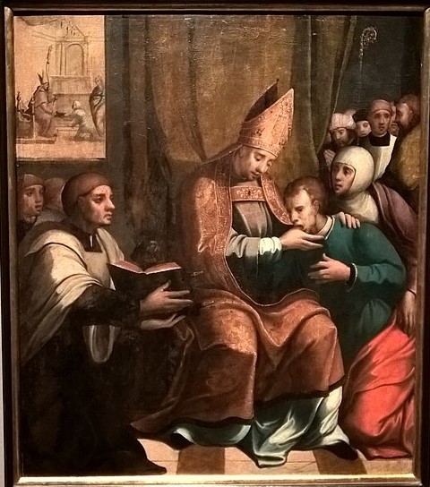 Milagre de São Brás, 1545, Diogo de Contreiras