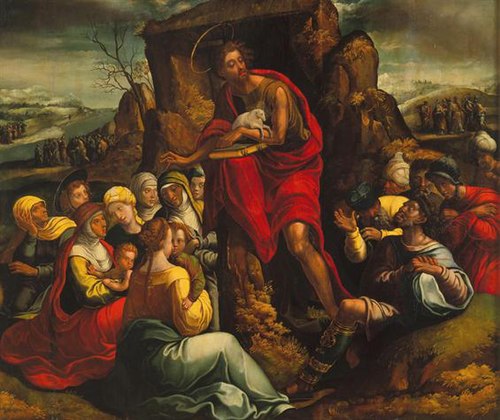 Preaching of Saint John the Baptist, 1554, Diogo de Contreiras