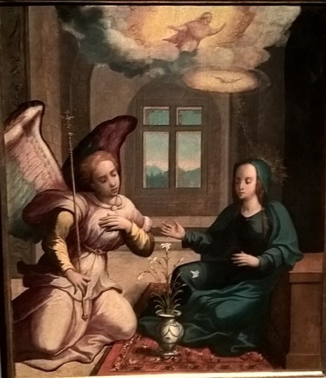 Annunciation, 1545, Diogo de Contreiras