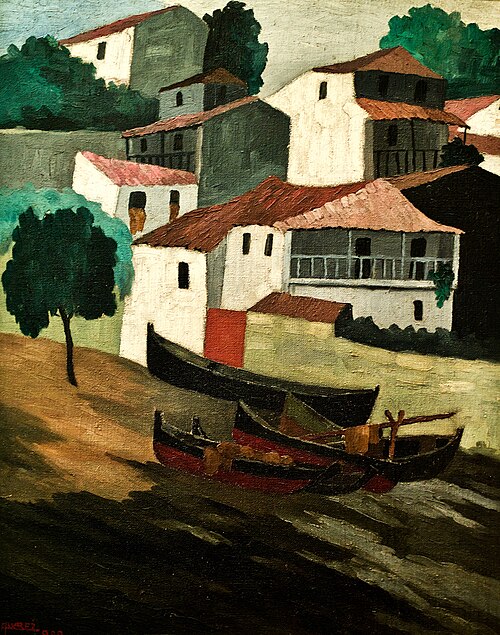 Bairro de pescadores, 1929, Dominguez Alvarez