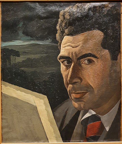 Auto-retrato, 1940, Dominguez Alvarez