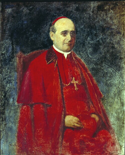 Portrait of D. Sebastião Leme da Silveira Cintra, 1922, Décio Villares