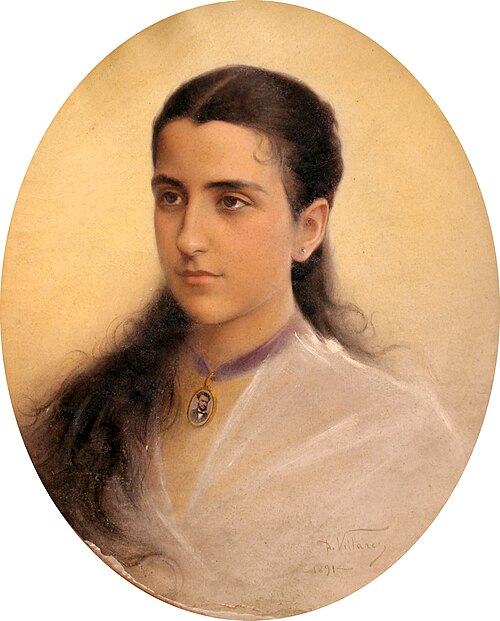 Portrait of a Woman, 1891, Décio Villares