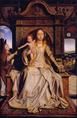 A Virgem, o Menino e um Anjo, 1513, Eduardo, o Português