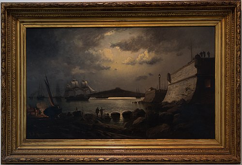 Noite de luar em Montevidéu, 1801, Eduardo De Martino