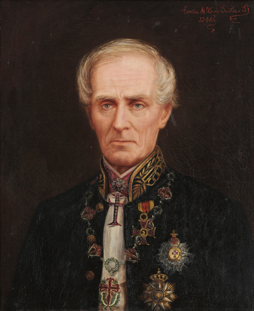 Retrato de Manuel Inocêncio Liberato dos Santos, 1885, Emília dos Santos Braga