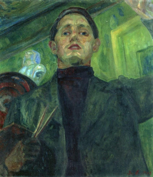 Självporträtt, 1901, Thorvald Erichsen
