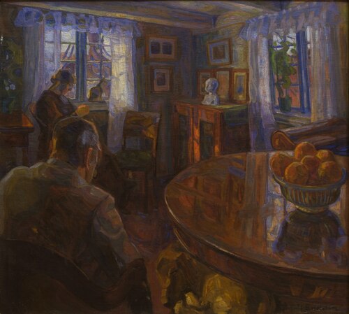 Interior, 1901, Thorvald Erichsen