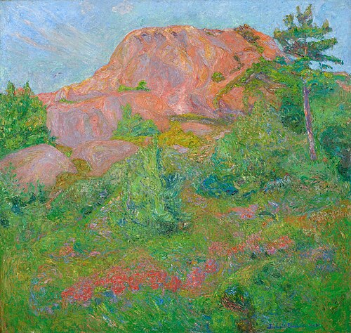 Rød knaus, 1908, Thorvald Erichsen