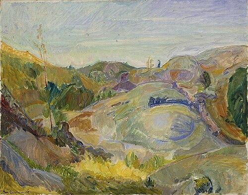 Sommer. Kjelsøy, 1924, Thorvald Erichsen
