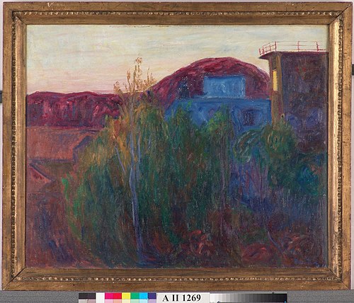Landscape (Balbergkampen), 1907, Thorvald Erichsen