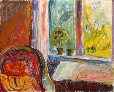 The red Chair, 1929, Thorvald Erichsen