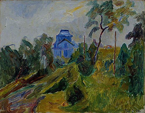 White House in Bohuslän, 1918, Thorvald Erichsen