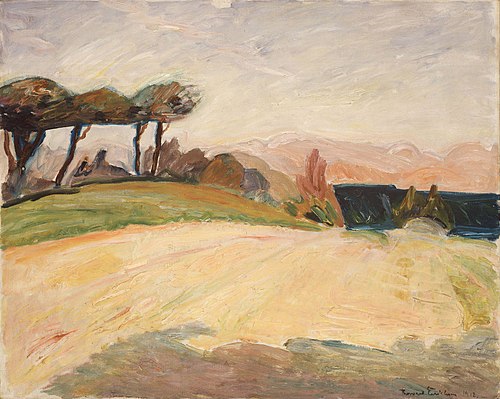 Italian Landscape, 1918, Thorvald Erichsen