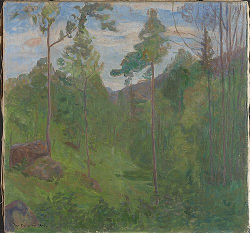 Paysage, 1906, Thorvald Erichsen
