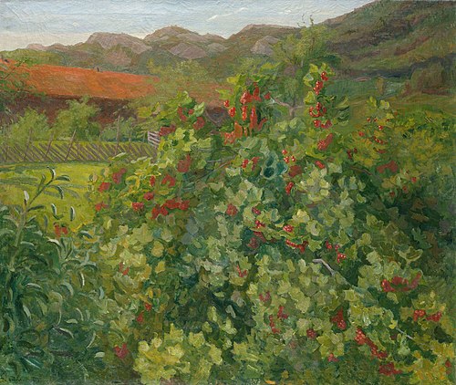 The Currant Bush, 1905, Thorvald Erichsen