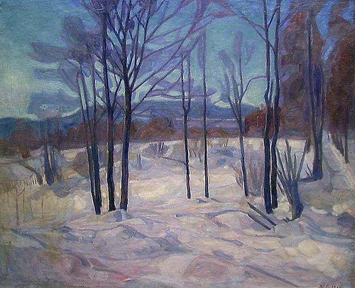 Winter, 1901, Thorvald Erichsen