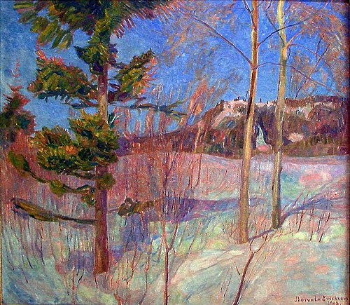 Vinter, 1908, Thorvald Erichsen