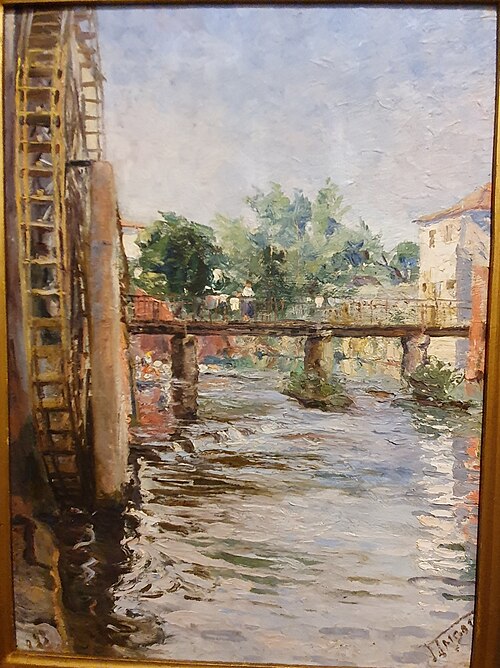 Margens do Almonda, 1930, Falcão Trigoso