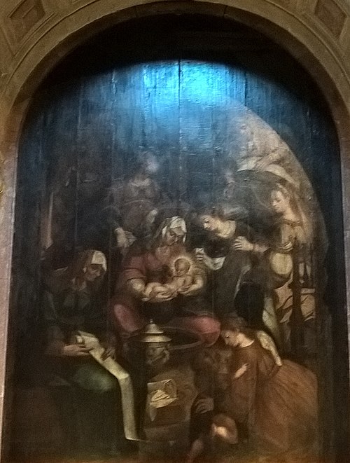 The Birth of the Virgin, 1590, Fernão Gomes