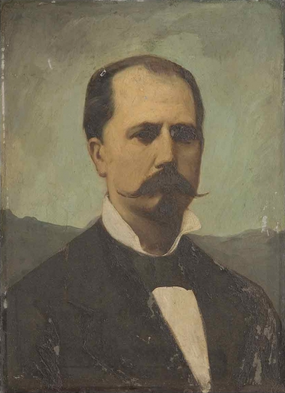 Retrato de António Soller, 1882, Francisco José Resende