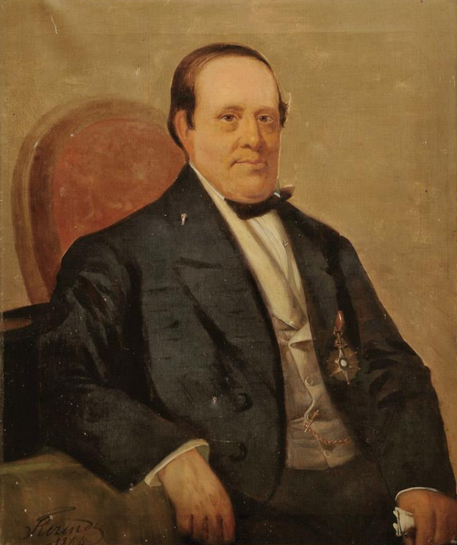 Retrato de António José Leite Guimarães, 1864, Francisco José Resende