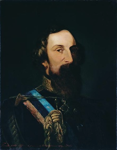 Retrato do Rei D. Fernando II, 1859, Francisco José Resende