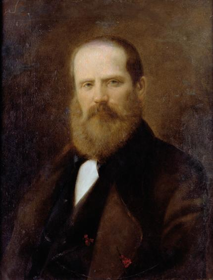 Retrato do pintor Adolphe Yvon, 1878, Francisco José Resende