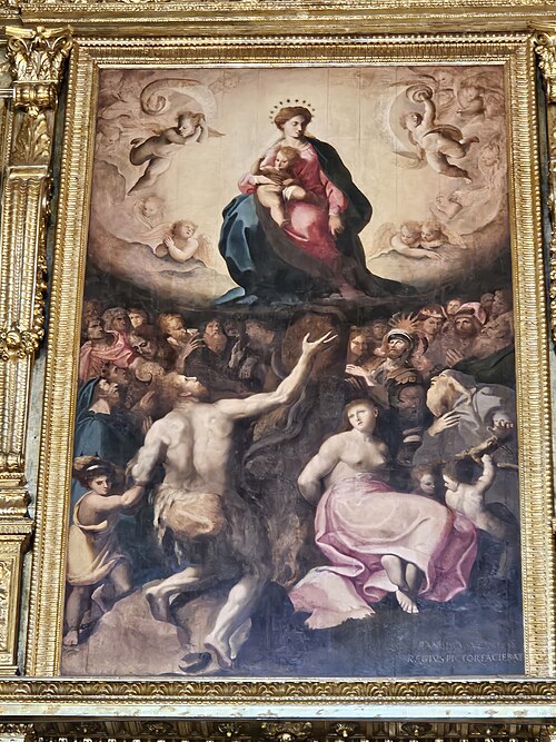 Aparição de Nossa Senhora da Luz, 1590, Francisco Venegas