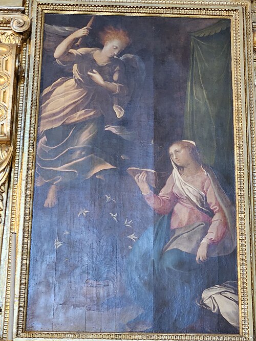 Anunciação, 1590, Francisco Venegas