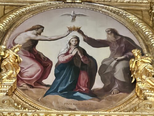 Coroação da Virgem, 1590, Francisco Venegas