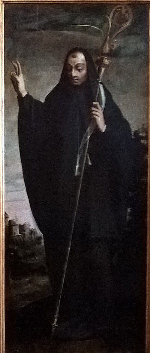 Benedict of Nursia, 1576, Francisco Venegas