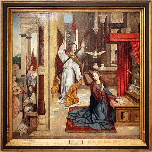 Annunciation, 1523, Frei Carlos