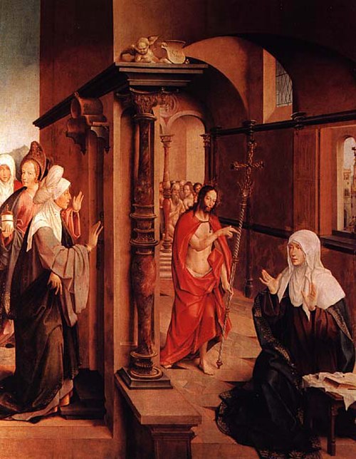 Apparition of Christ to the Virgin Mary, 1529, Frei Carlos