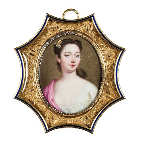 Unknown woman, called Lady Ashley, , Christian Friedrich Zincke