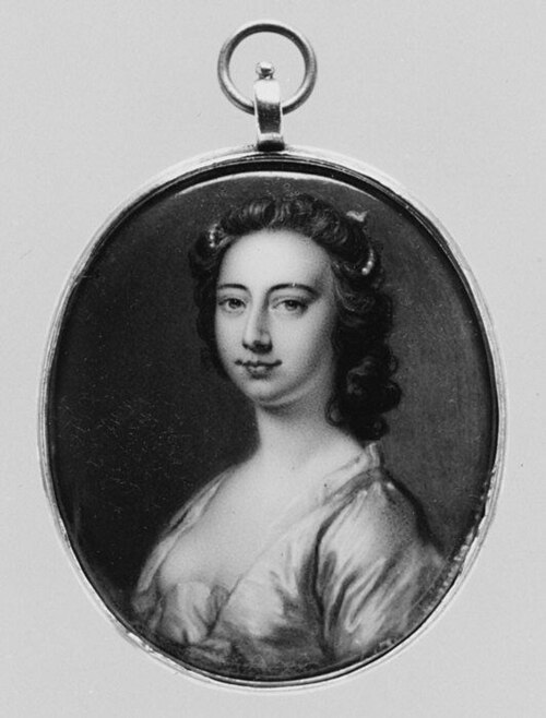 Portrait of a Woman, 1735, Christian Friedrich Zincke
