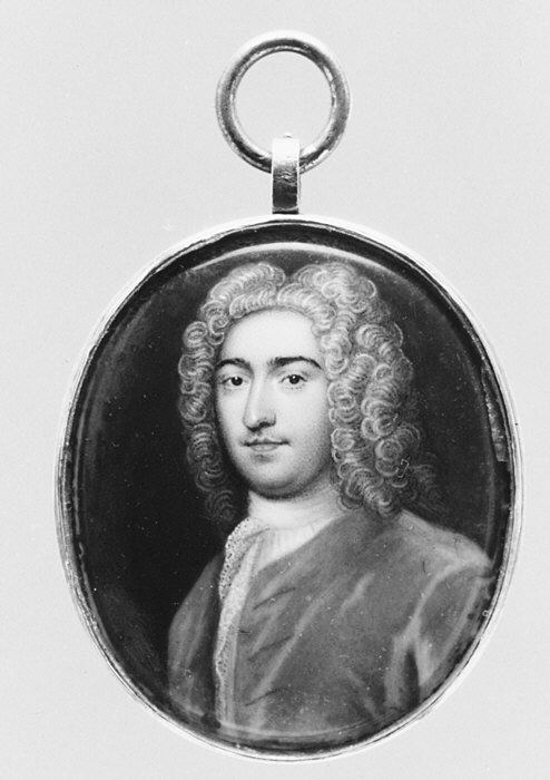 Portrait of a Man, 1735, Christian Friedrich Zincke
